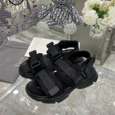 디올 DIOR 여성 디원더 카모플라쥬 뮬 샌들  D09737