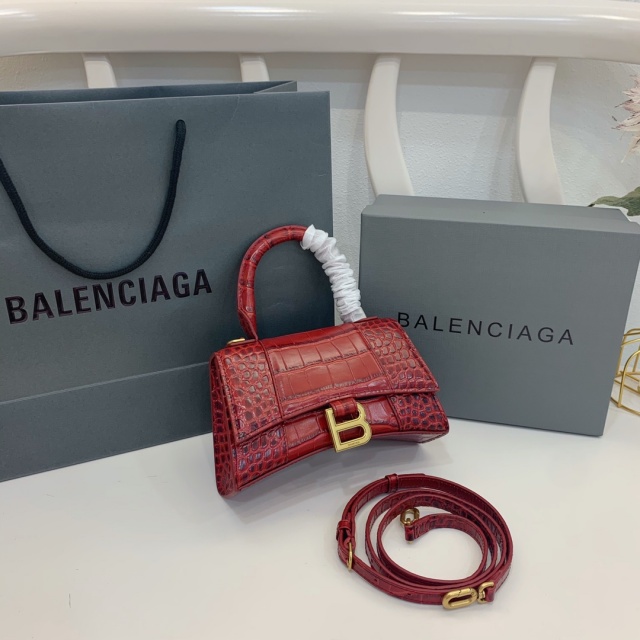 발렌시아가 Balenciaga 아워글라스 미니 탑핸들백 BC0441