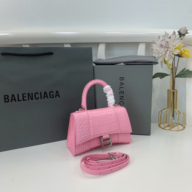 발렌시아가 Balenciaga 아워글라스 미니 탑핸들백 BC0439