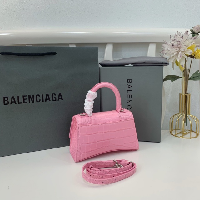 발렌시아가 Balenciaga 아워글라스 미니 탑핸들백 BC0439