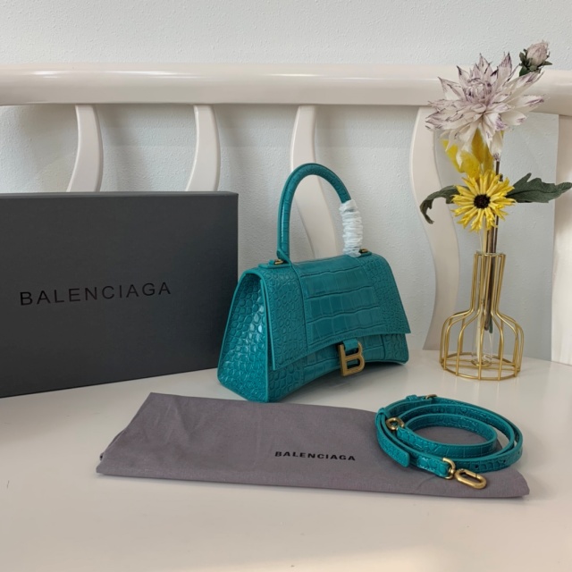 발렌시아가 Balenciaga 아워글라스 스몰 탑핸들백 BC0459