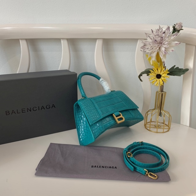 발렌시아가 Balenciaga 아워글라스 스몰 탑핸들백 BC0459