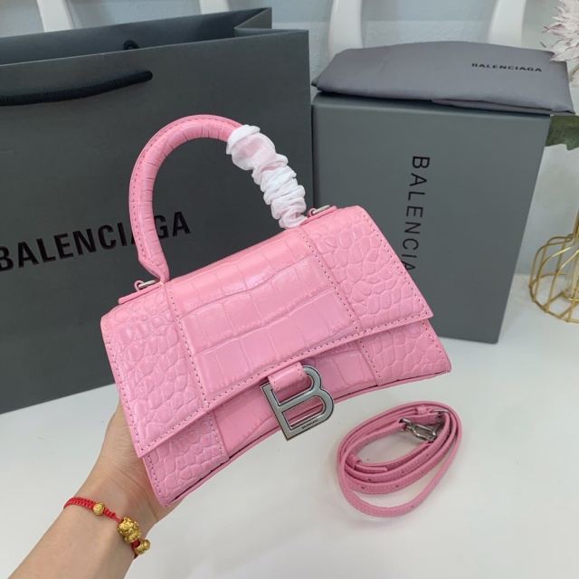 발렌시아가 Balenciaga 아워글라스 미니 탑핸들백 BC0439