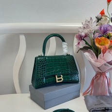 발렌시아가 Balenciaga 아워글라스 스몰 탑핸들백 BC0455