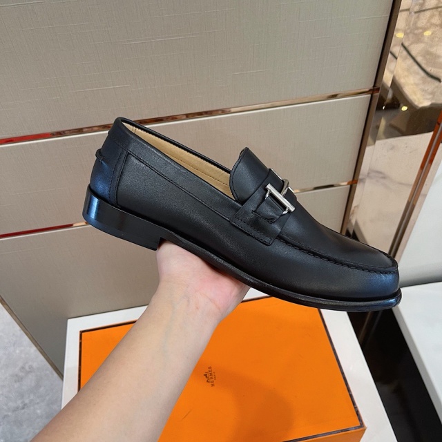 에르메스 HERMES 남성 더비슈즈 H08181