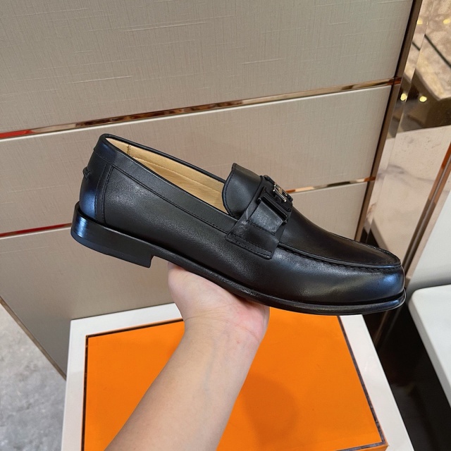 에르메스 HERMES 남성 더비슈즈 H08185