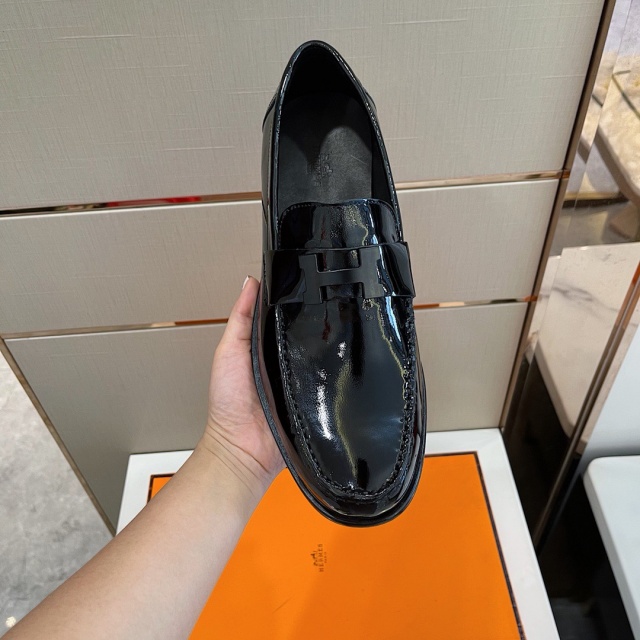 에르메스 HERMES 남성 더비슈즈 H08191