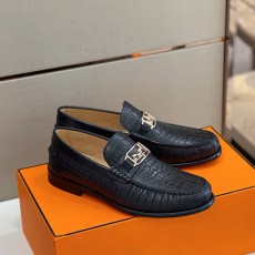 에르메스 HERMES 남성 더비슈즈 H08190