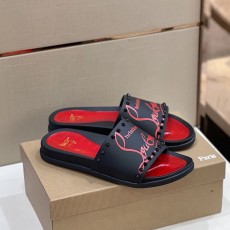 크리스찬 루부탱 CHRISTIAN LOUBOUTIN 남성 슬라이드 슬리퍼 CB206