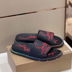 크리스찬 루부탱 CHRISTIAN LOUBOUTIN 남성 슬라이드 슬리퍼 CB214