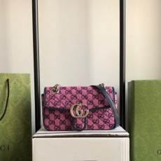 구찌 GUCCI GG 마몬트 마틀라세 숄더백 446744 GU01649