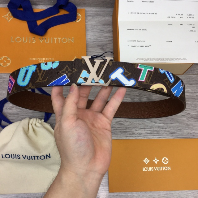 루이비통 LOUIS VUITTON 남성 벨트 LV0466