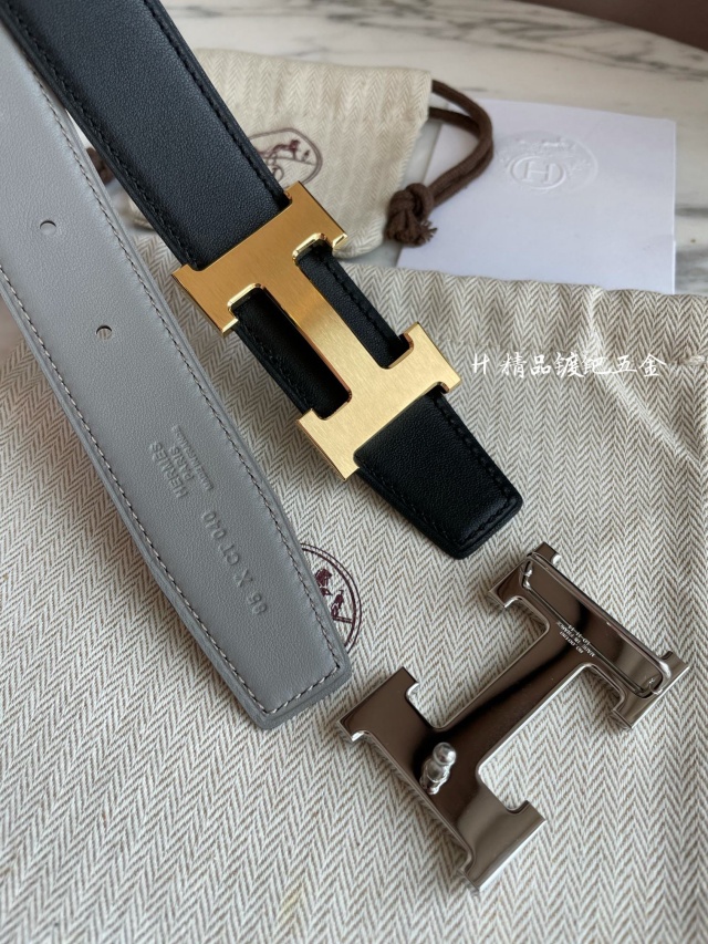 에르메스 HERMES 양면 벨트 H241