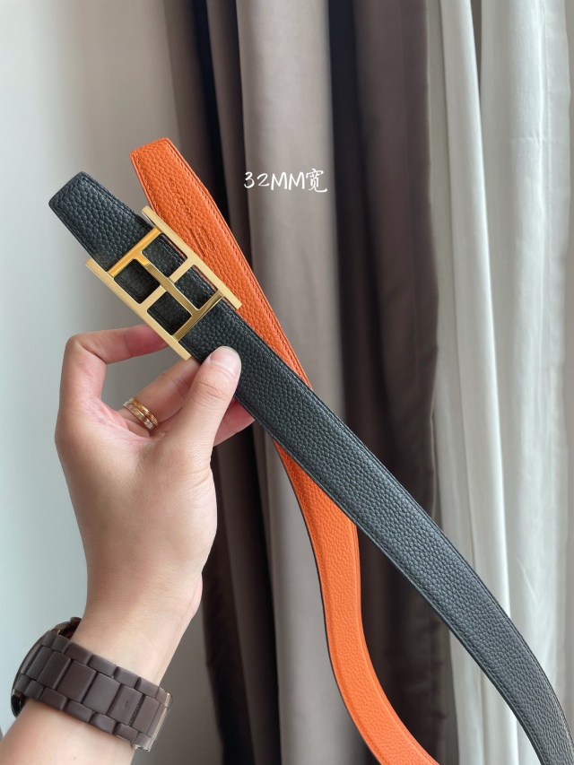 에르메스 HERMES 양면 벨트 H267