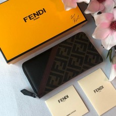 펜디 FENDI 남성 지퍼 장지갑 FN089