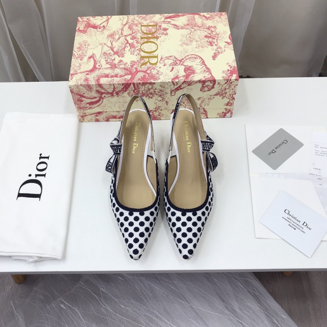 디올 DIOR 여성 슬링백 힐 D1041