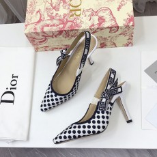 디올 DIOR 여성 슬링백 힐 D1049