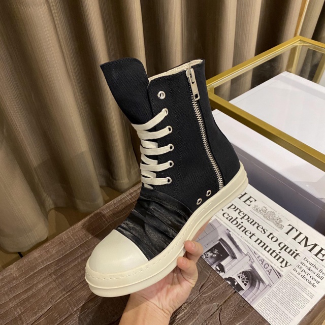 릭오웬스 Rick Owens 남여공용 스니커즈 하이탑 RO098