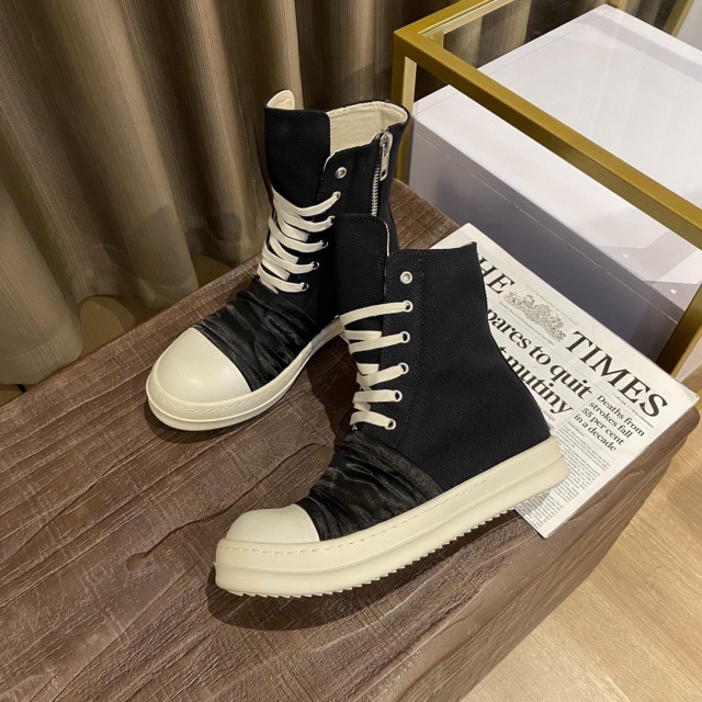 릭오웬스 Rick Owens 남여공용 스니커즈 하이탑 RO098