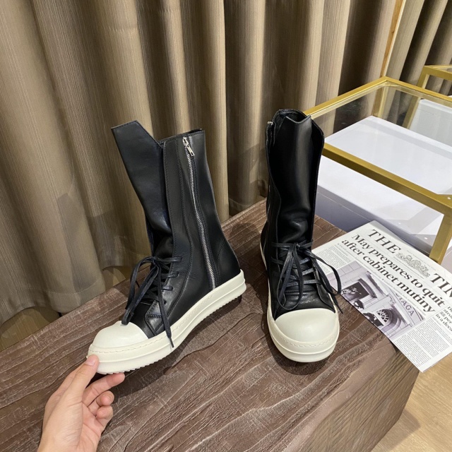 릭오웬스 Rick Owens 남여공용 스니커즈 하이탑 RO102