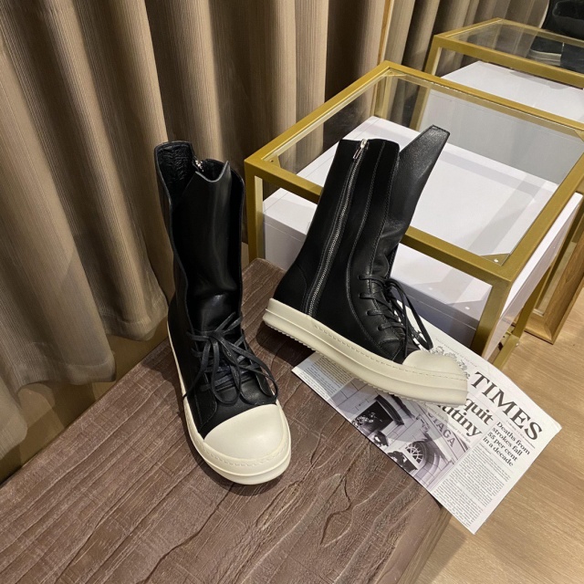 릭오웬스 Rick Owens 남여공용 스니커즈 하이탑 RO102