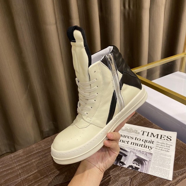 릭오웬스 Rick Owens 남여공용 스니커즈 하이탑 RO107