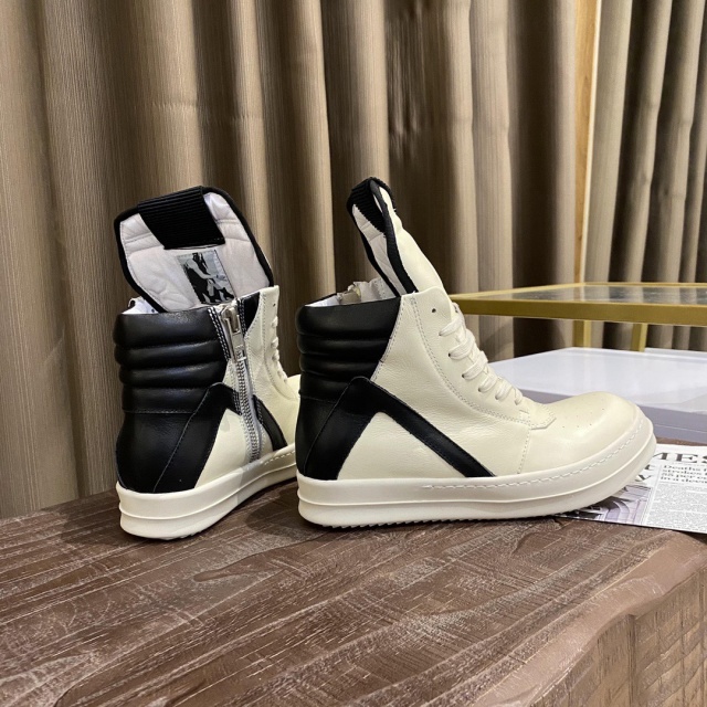 릭오웬스 Rick Owens 남여공용 스니커즈 하이탑 RO107