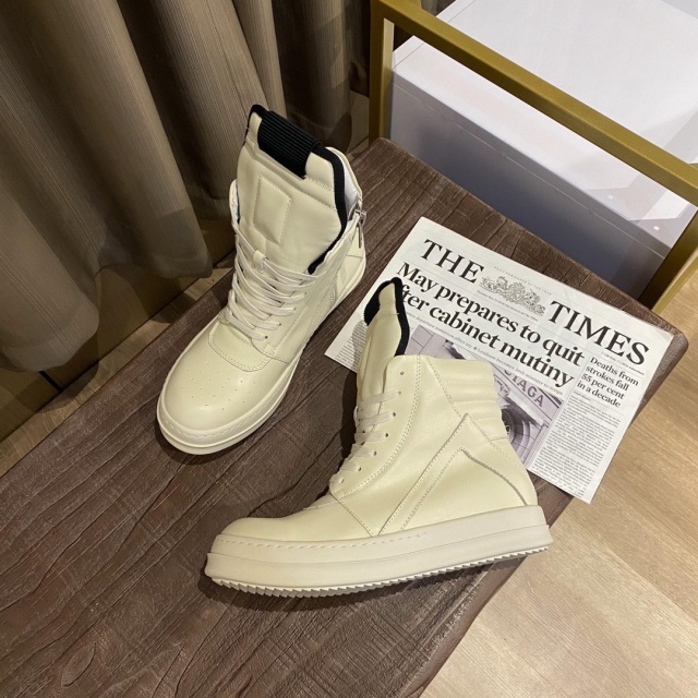 릭오웬스 Rick Owens 남여공용 스니커즈 하이탑 RO108