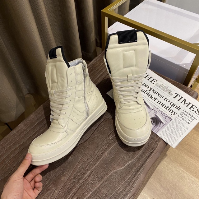 릭오웬스 Rick Owens 남여공용 스니커즈 하이탑 RO112