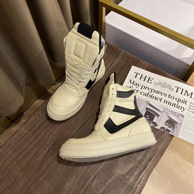 릭오웬스 Rick Owens 남여공용 스니커즈 하이탑 RO115