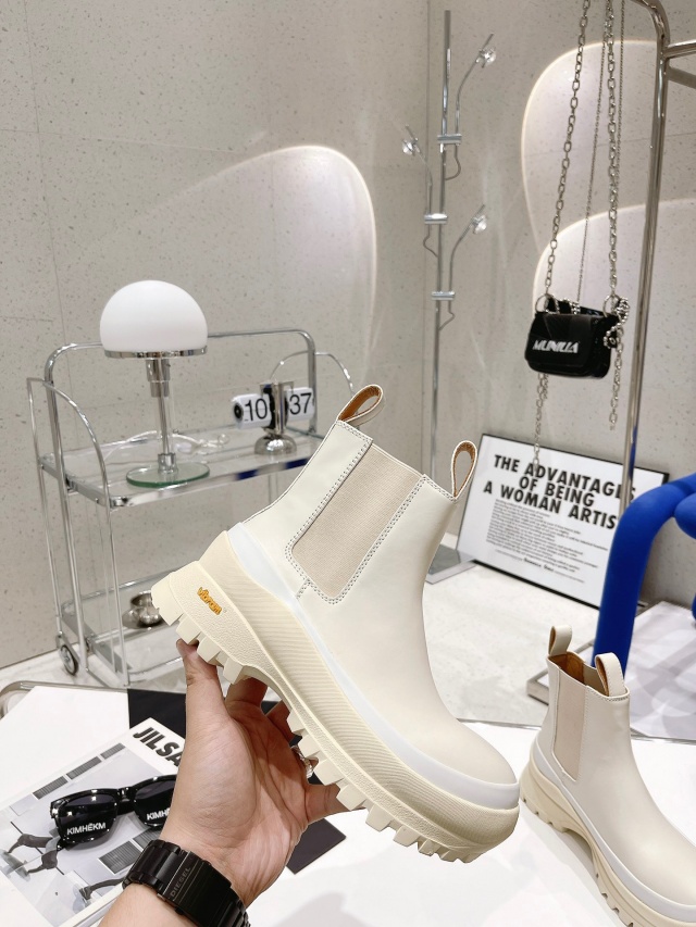 질샌더 JIL SANDER 여성 첼시부츠 JS034