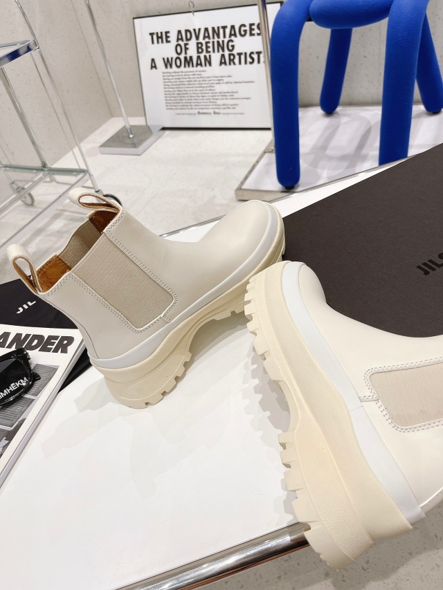 질샌더 JIL SANDER 여성 첼시부츠 JS034