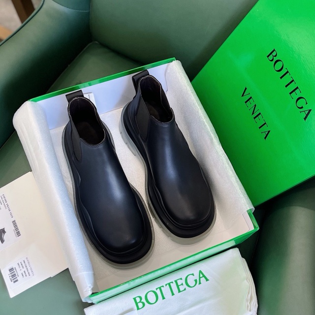 보테가 BOTTEGA VENETA 남여공용 첼시 부츠 BV079