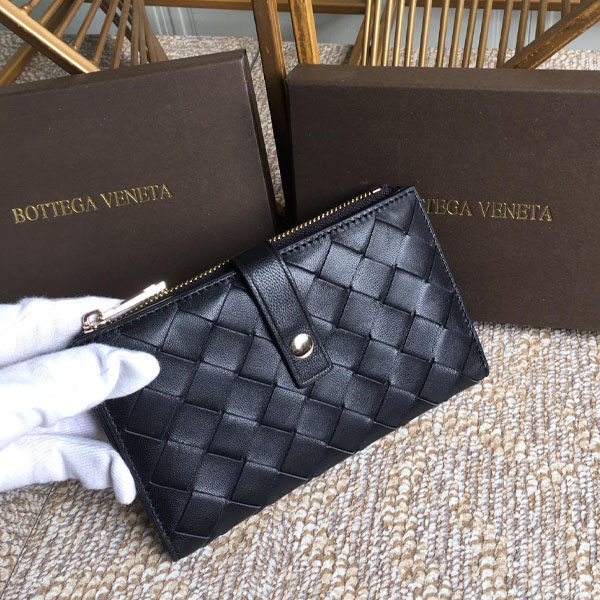 보테가 BOTTEGA VENETA  인트레치아토 중지갑 BO0698