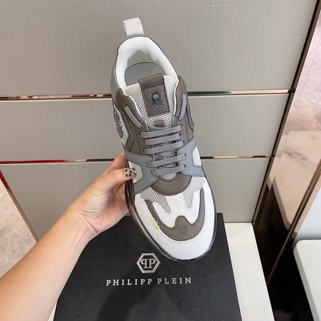 필립플레인 PHILIPP PLEIN 남성 로우탑 스니커즈 PP0139