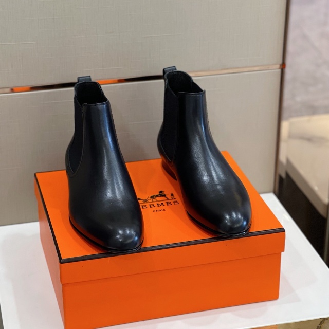 에르메스 HERMES 남성 앵클 부츠 H08373