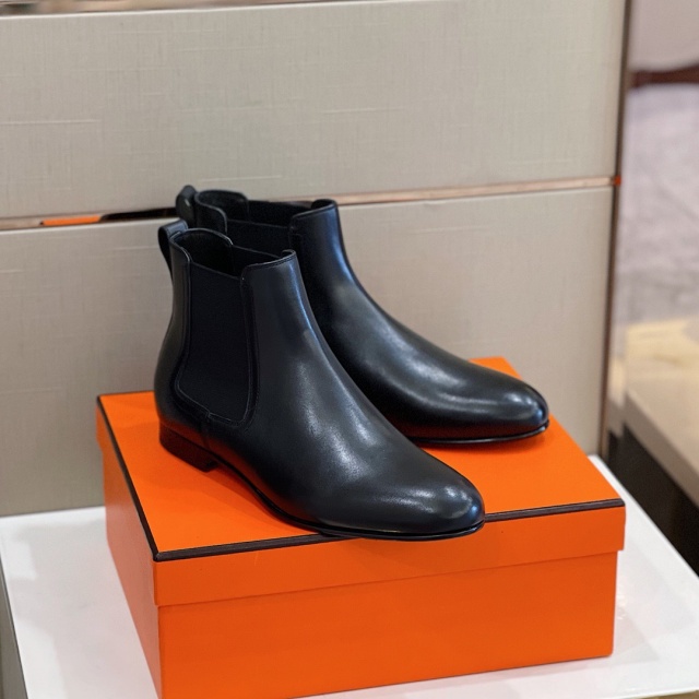 에르메스 HERMES 남성 앵클 부츠 H08373