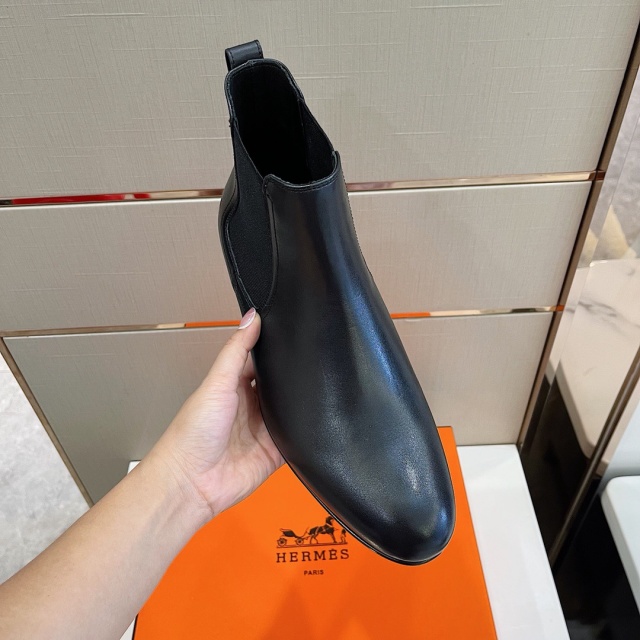 에르메스 HERMES 남성 앵클 부츠 H08373