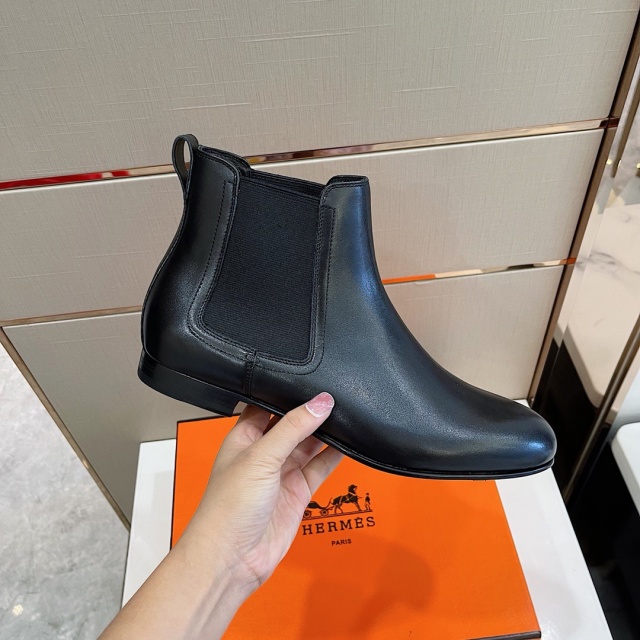 에르메스 HERMES 남성 앵클 부츠 H08373