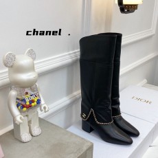 샤넬 CHANEL 여성 하프 부츠 C01922