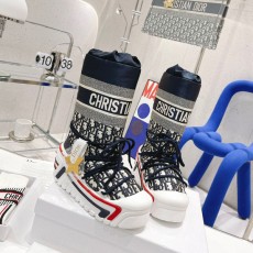 디올 DIOR 여성 스노우 앵클부츠 D1261