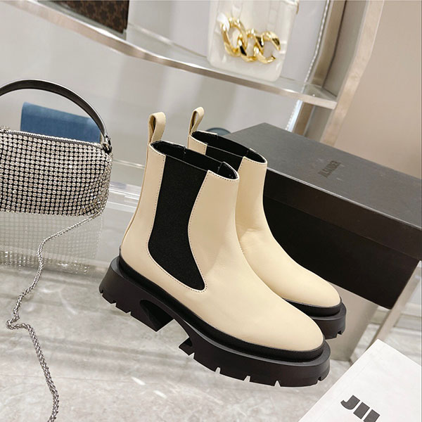 질샌더 JIL SANDER 여성 비브람 첼시 부츠 JS042