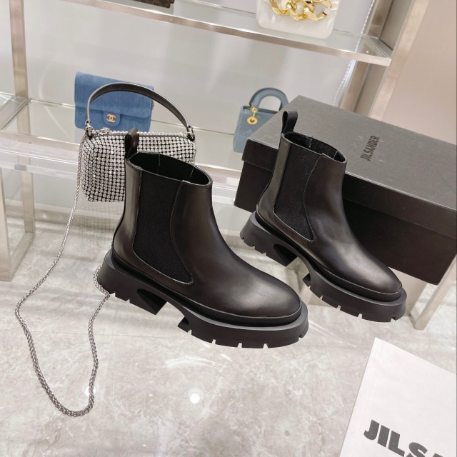 질샌더 JIL SANDER 여성 비브람 첼시 부츠 JS044