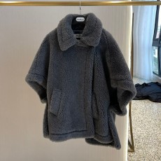 막스마라 MAXMARA 여성 테디베어 케이프 코트 SM0473