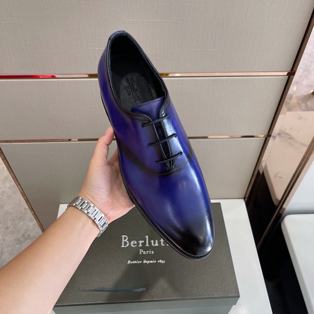 벨루티 Berluti Alessandro Galet 남성 더비슈즈 B0150