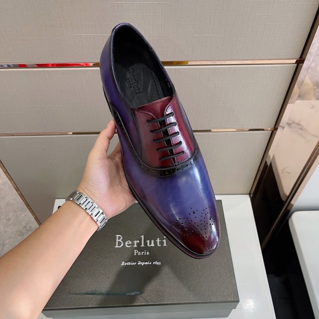 벨루티 Berluti Alessandro Galet 남성 더비슈즈 B0159