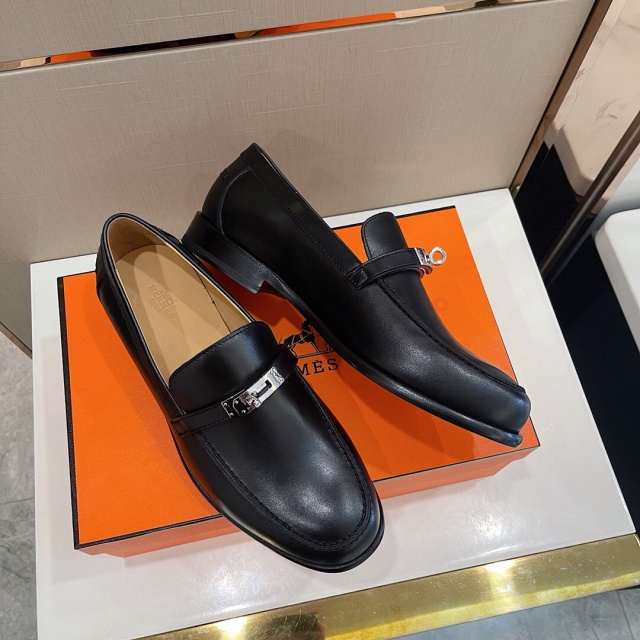 에르메스 HERMES 남성 더비슈즈 H08418