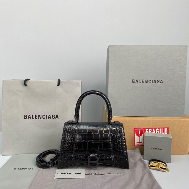 발렌시아가 Balenciaga 아워글래스 탑핸들백 BC0470