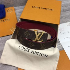 루이비통 LOUIS VUITTON 여성 양면 벨트 LV0585