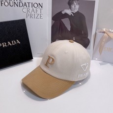 프라다 PRADA 남여공용 볼캡 모자 PR074